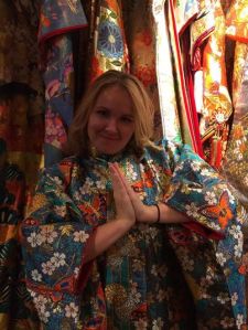 I could wear kimonos all day. Just not wedding kimonos. Those things are no joke.