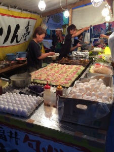 Some of the amazing food stalls in Mikuni.